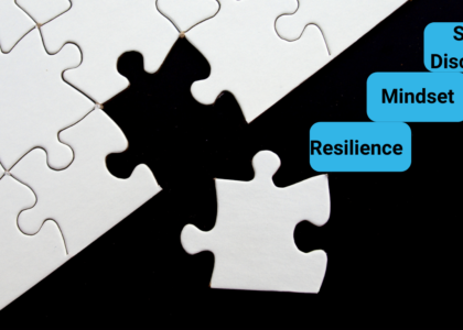 The final piece of the puzzle to complete the full puzzle, symbolizing resilience, mindset and self-discovery as pieces required to create a trading system that works.